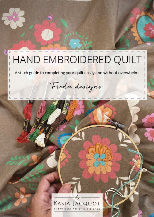 Embroidered Quilt Book — Kasia jacquot